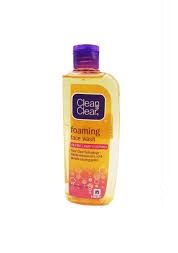 CLEAN & CLEAR FOAMING FACEWASH